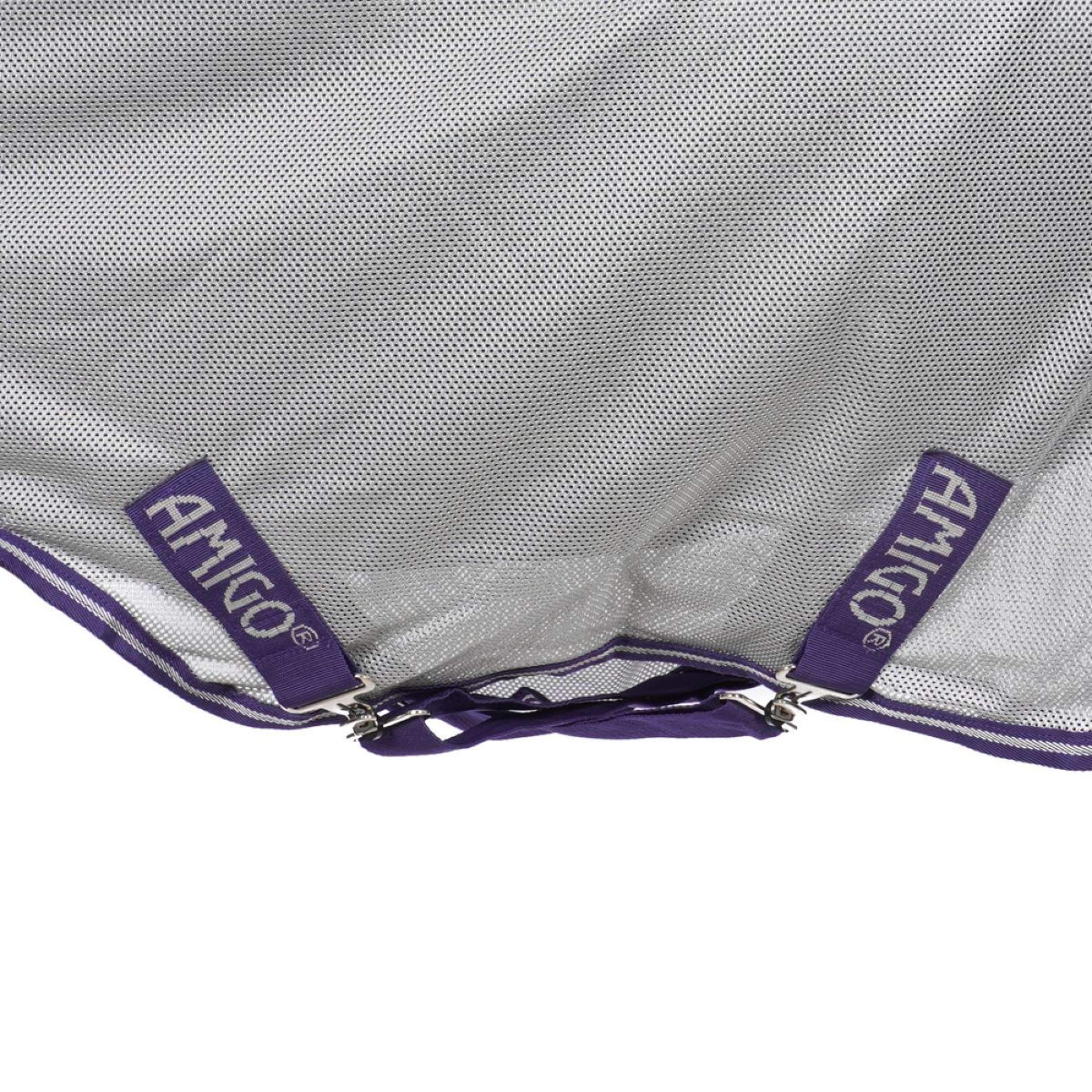Amigo Fly Rug Airflow Navy Check/Atlantic Blue