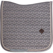 Kentucky Saddlepad Basic Velvet Dressage Grey