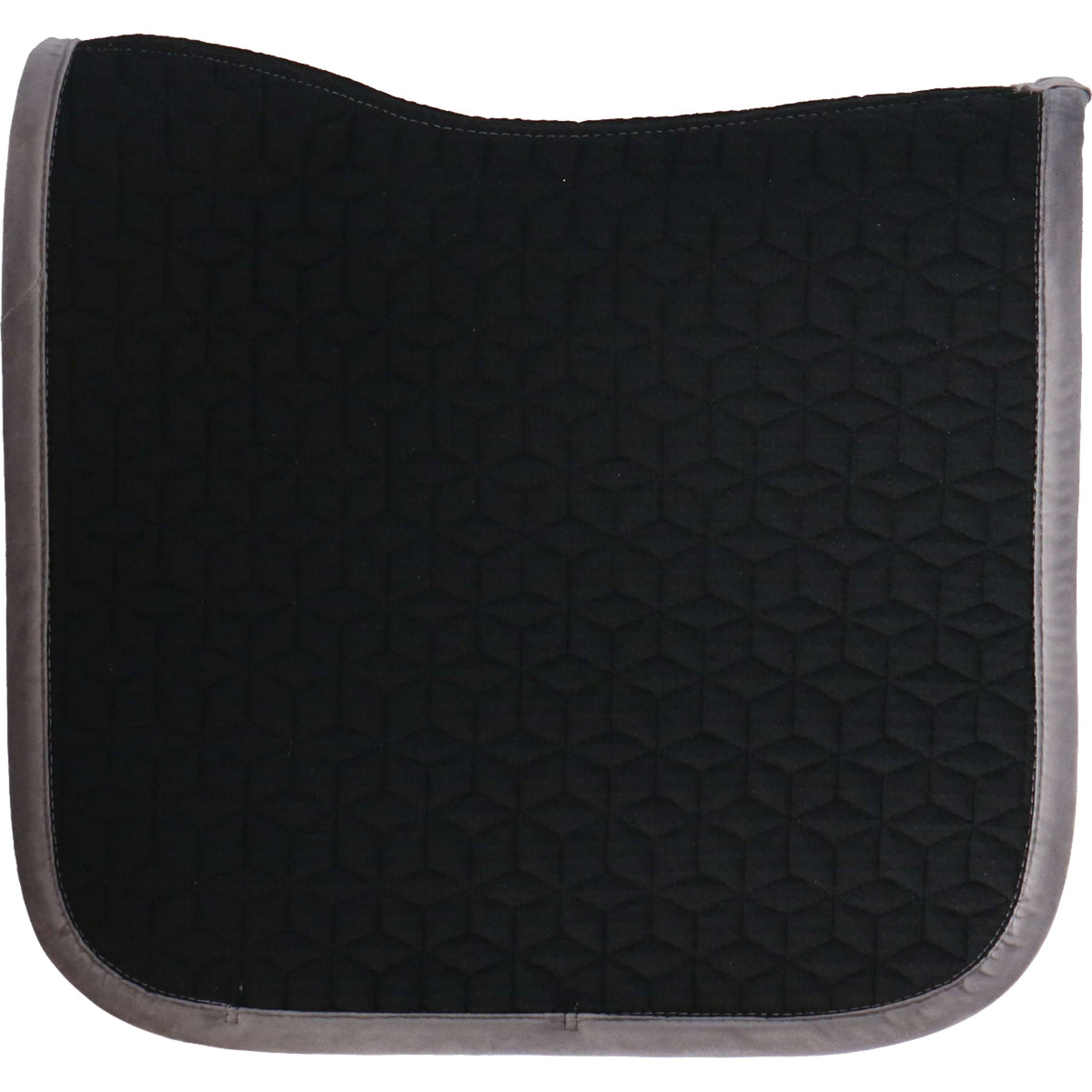 Kentucky Saddlepad Basic Velvet Dressage Grey