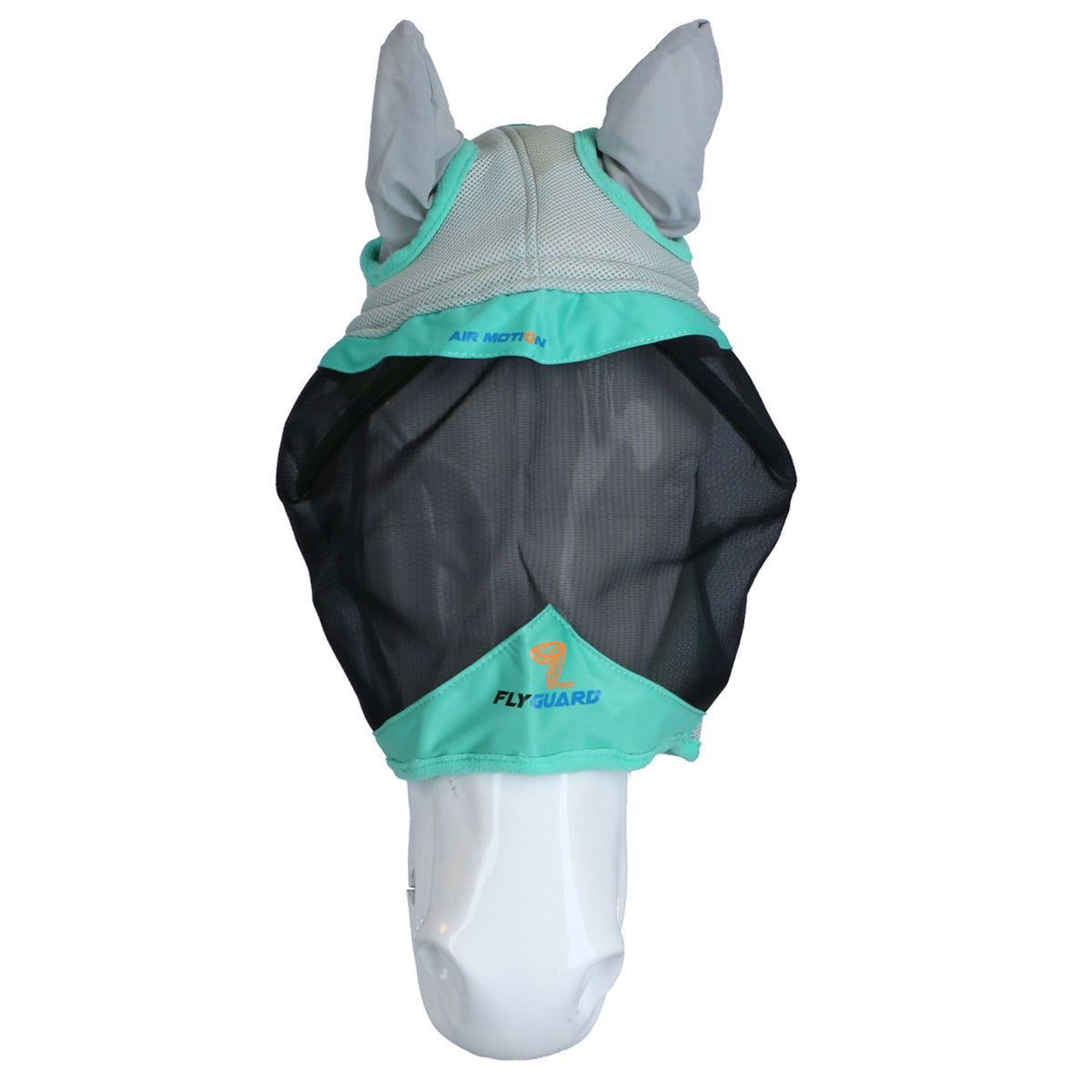 Shires Fly Mask Air Motion with Ears Aqua