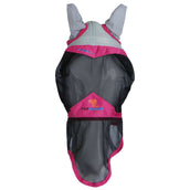 Shires Fly Mask Air Motion with Ears and Nose Pink