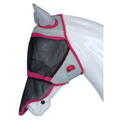 Shires Fly Mask Air Motion with Ears and Nose Pink