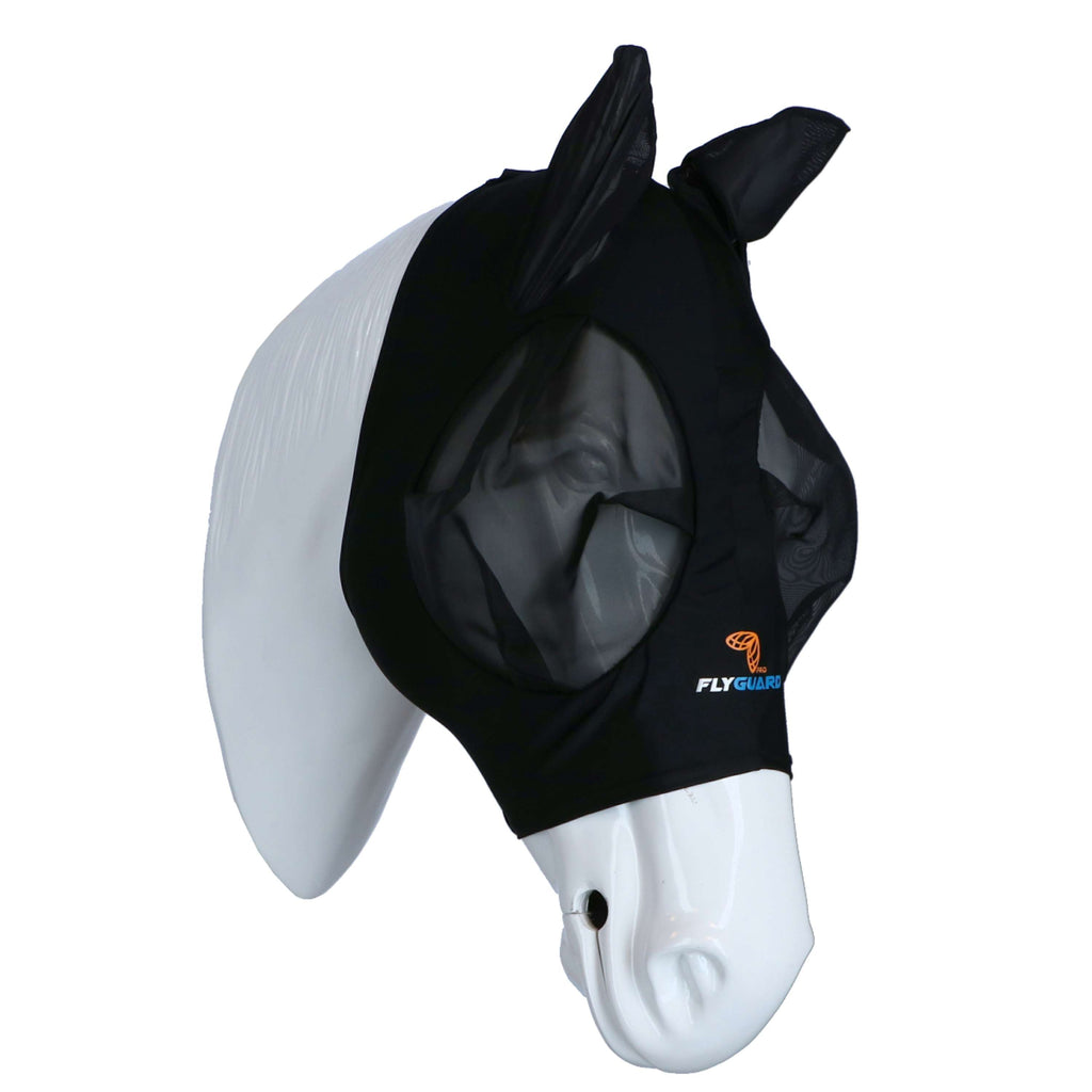 Shires Fly Mask Stretch Jet Black