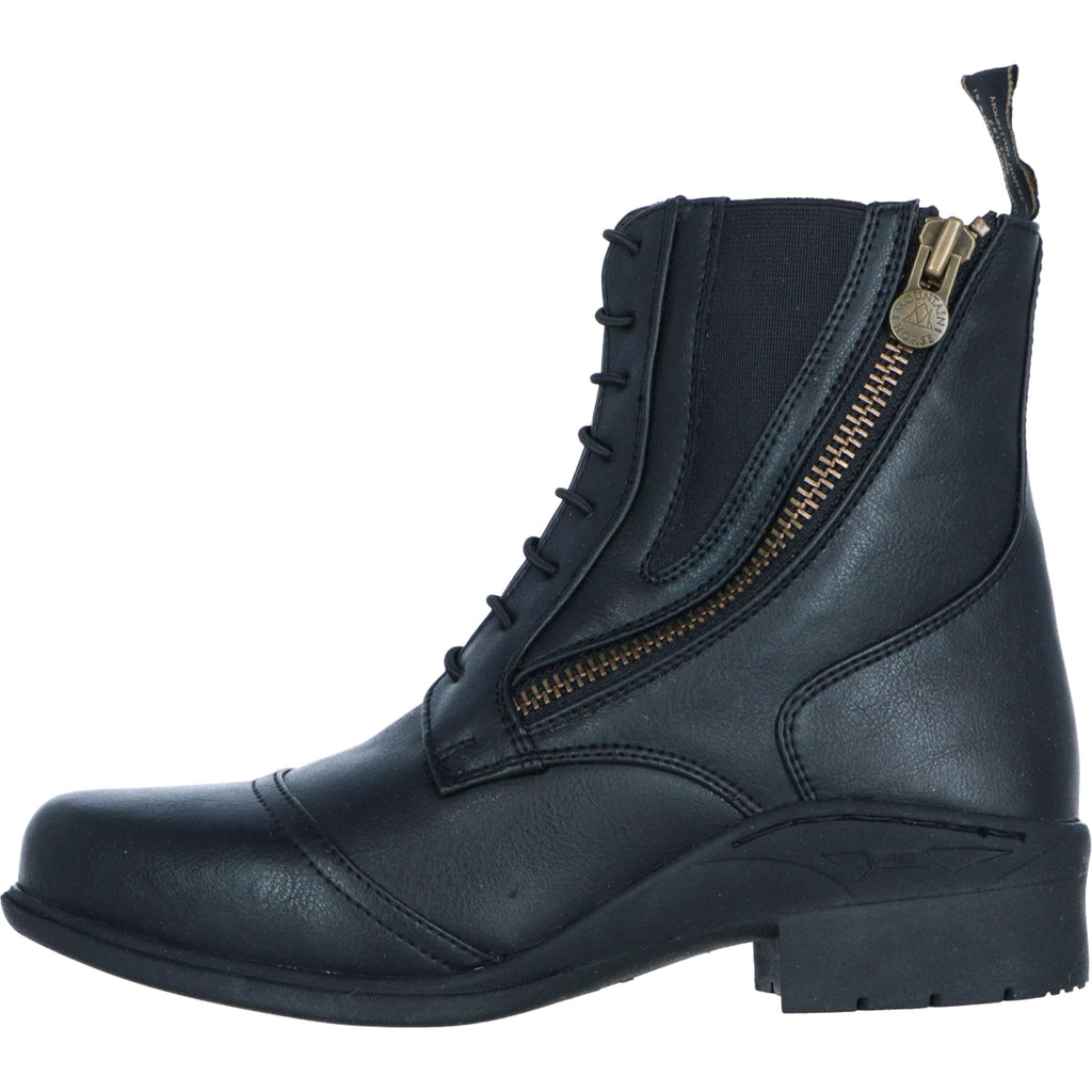 Mountain Horse Jodhpurs Veganza Side Zip Paddock Black