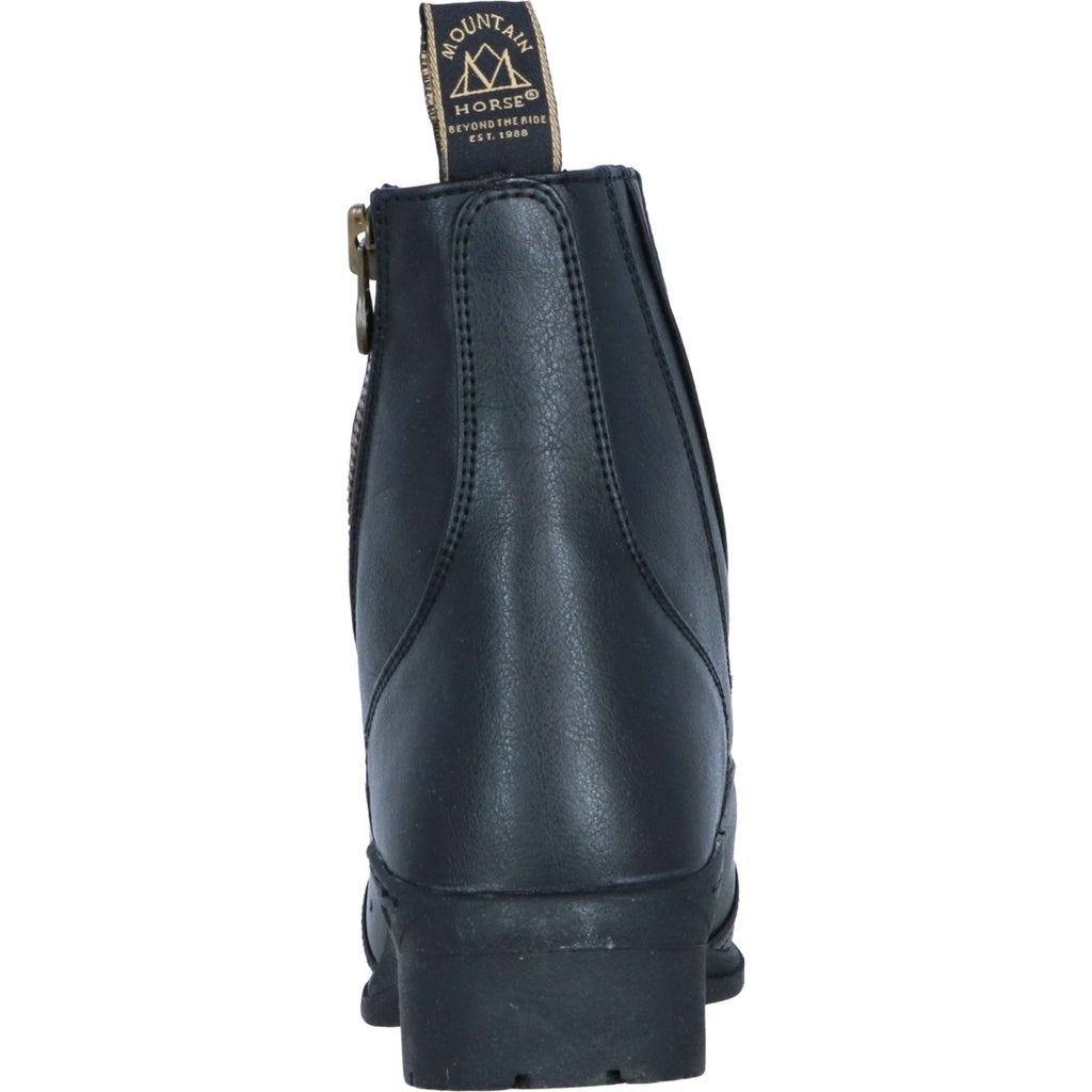 Mountain Horse Jodhpurs Veganza Side Zip Paddock Black