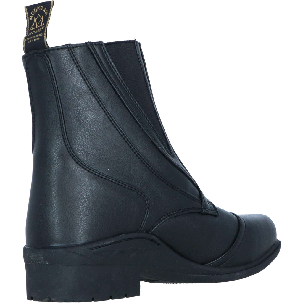 Mountain Horse Jodhpurs Veganza Side Zip Paddock Black