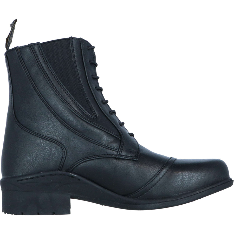 Mountain Horse Jodhpurs Veganza Side Zip Paddock Black
