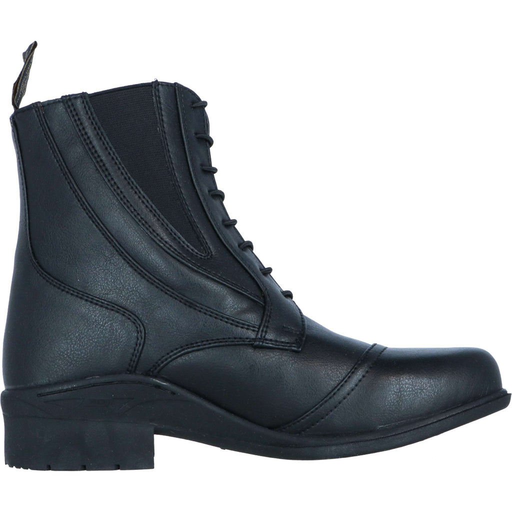 Mountain Horse Jodhpurs Veganza Side Zip Paddock Black