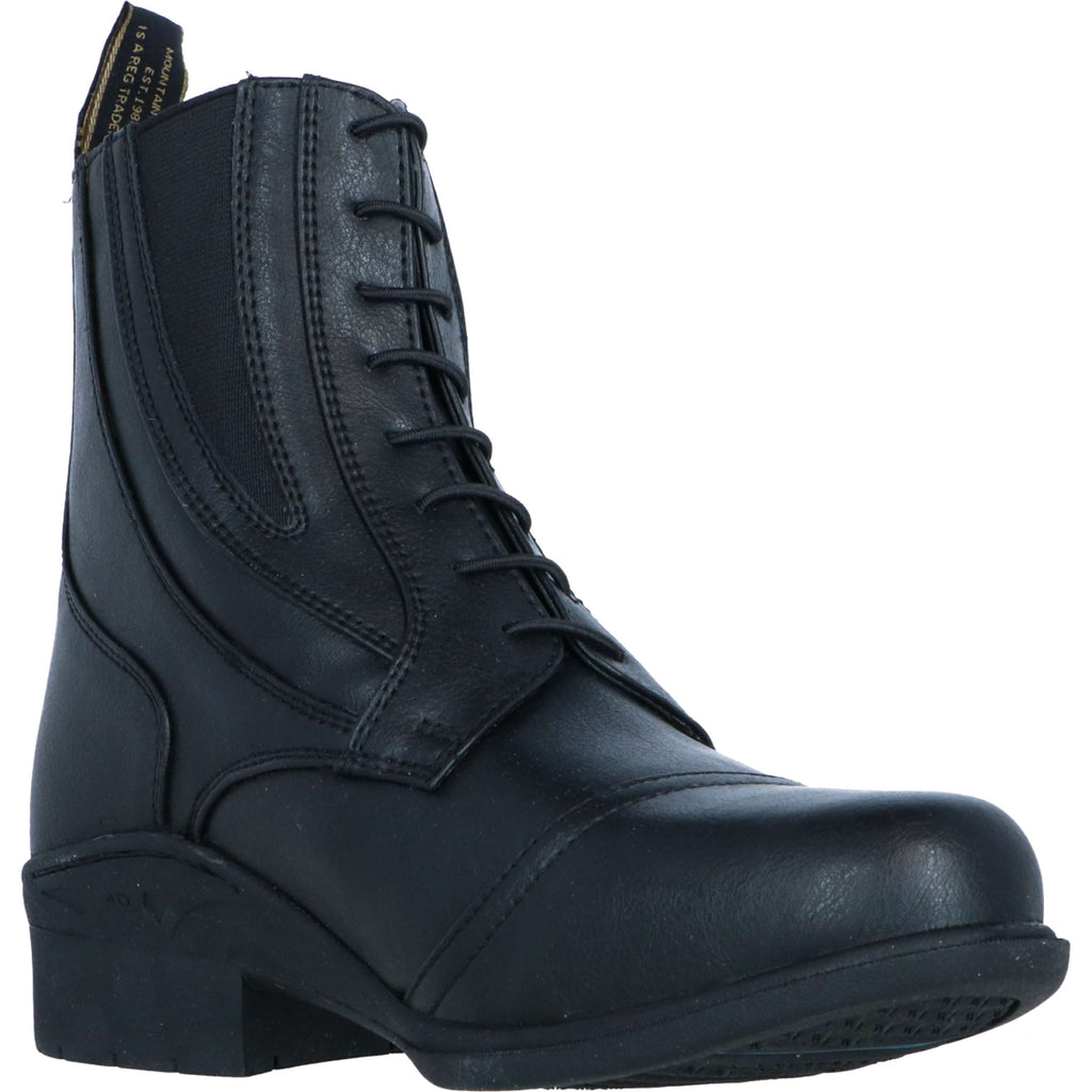 Mountain Horse Jodhpurs Veganza Side Zip Paddock Black