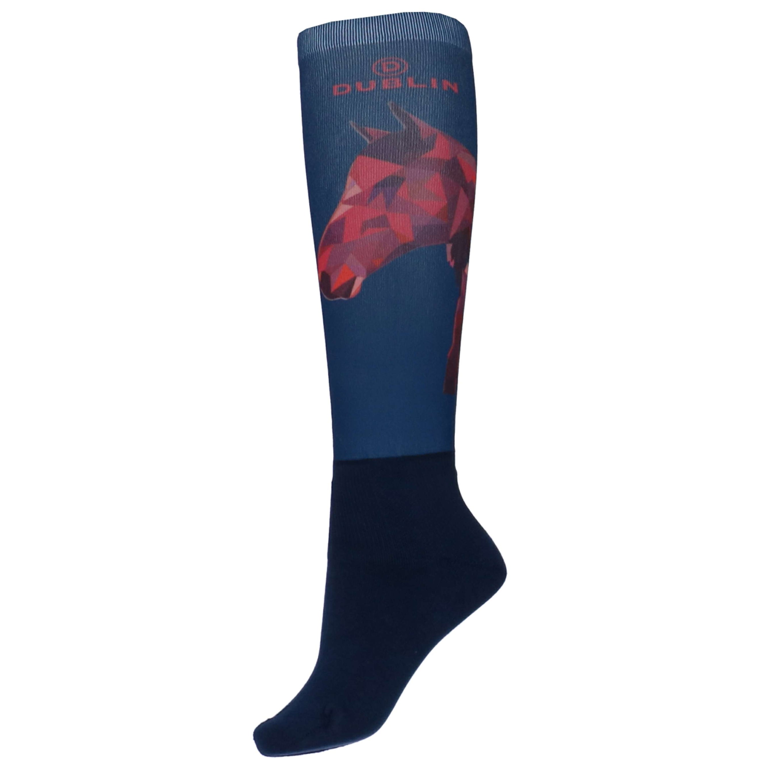 Dublin Riding Socks Stocking Horse Polygon