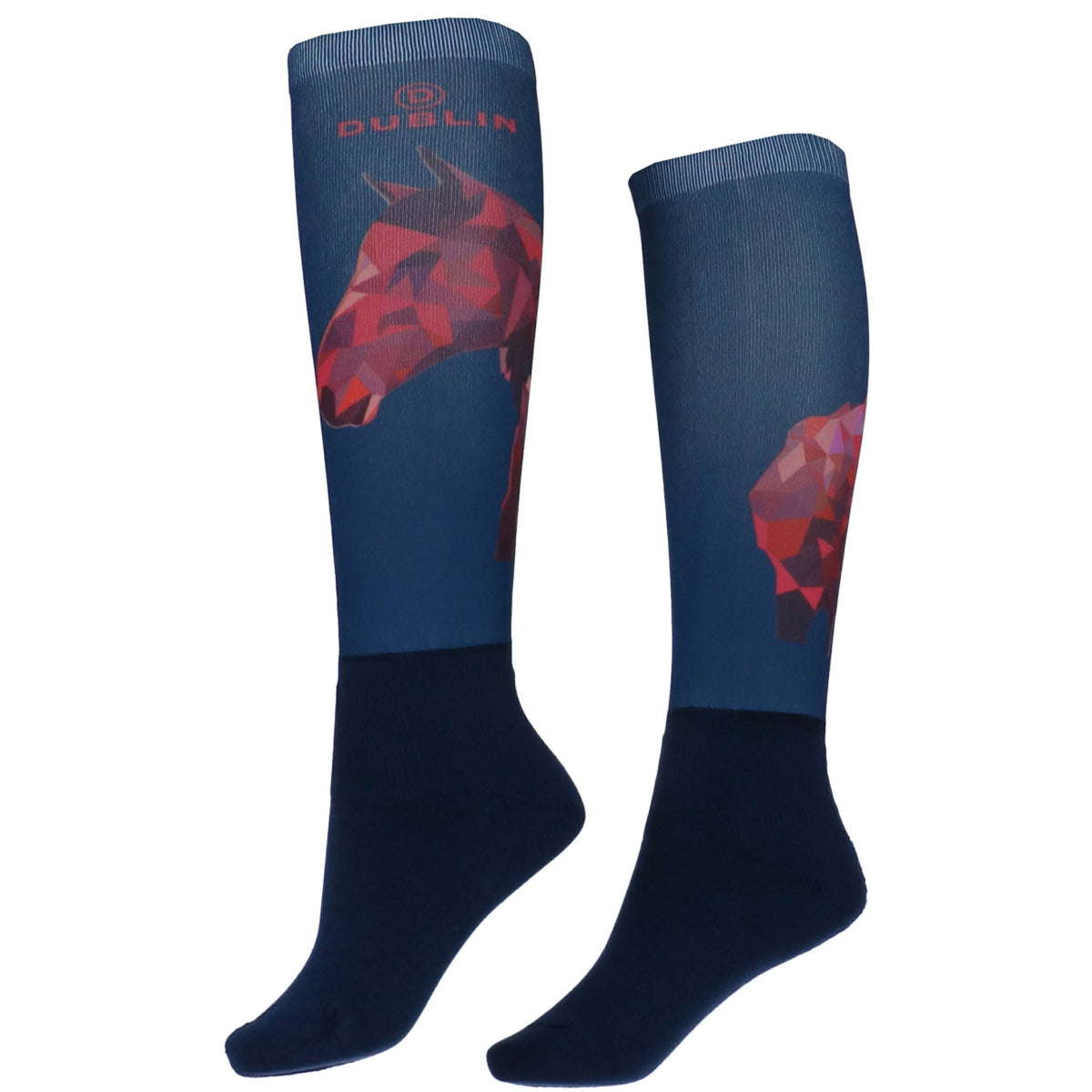 Dublin Riding Socks Stocking Horse Polygon