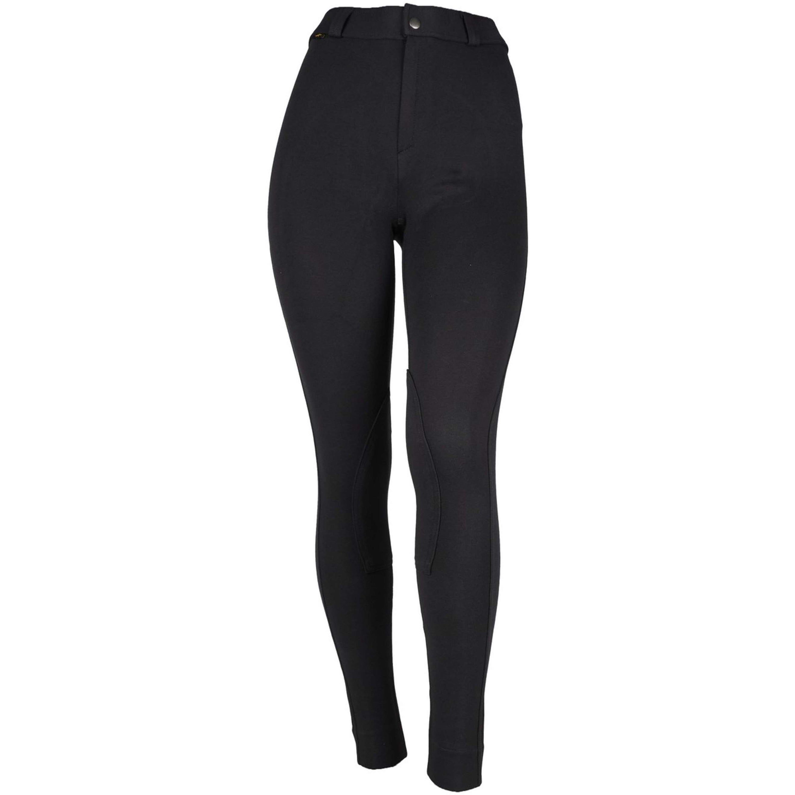 Saxon Breeches Warm Up Cotton II Black