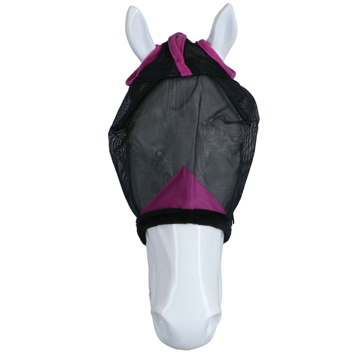 Weatherbeeta Fly Mask Comfitec Deluxe Durable Mesh Black/Purple