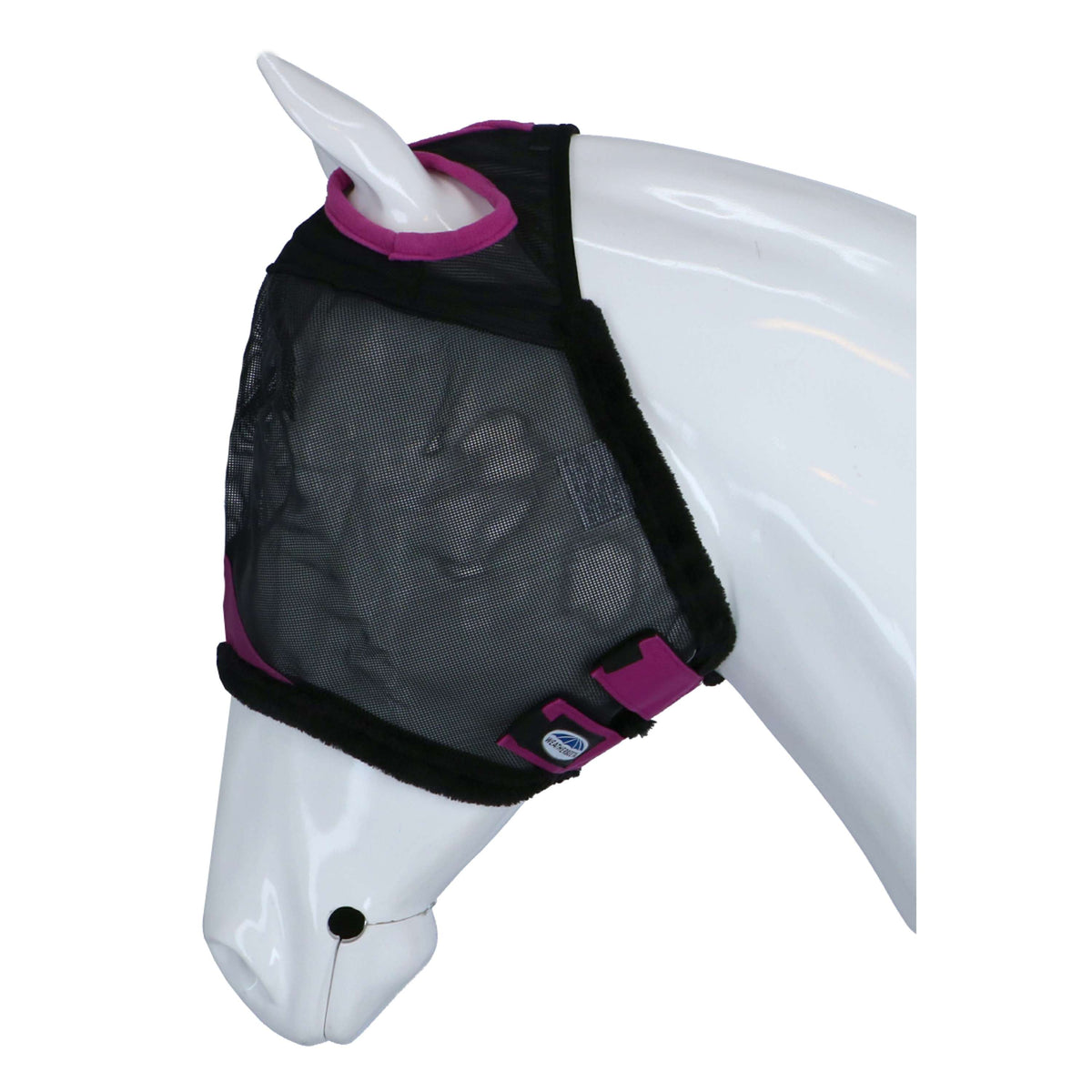 Weatherbeeta Fly Mask Comfitec Deluxe Durable Mesh Black/Purple