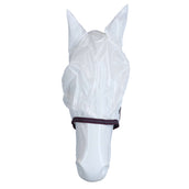 Weatherbeeta Fly Mask Comfitec Essential Mesh White/Maroon/Grey