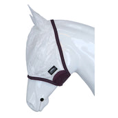 Weatherbeeta Fly Mask Comfitec Essential Mesh White/Maroon/Grey