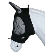 Weatherbeeta Fly Mask Deluxe Stretch Bug with Ears Black