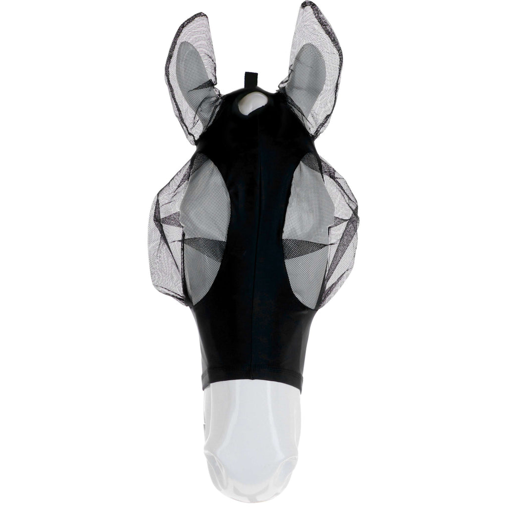 WeatherBeeta Fly Mask Deluxe Stretch Bug with Ears Black