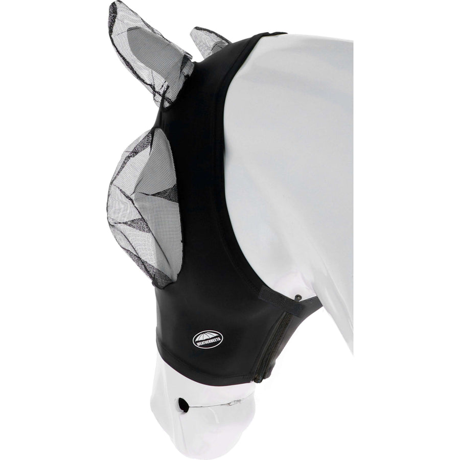 WeatherBeeta Fly Mask Deluxe Stretch Bug with Ears Black