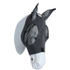 WeatherBeeta Fly Mask Deluxe Stretch Bug with Ears Grey/Black