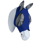 WeatherBeeta Fly Mask Deluxe Stretch Bug with Ears Royal Blue/Black