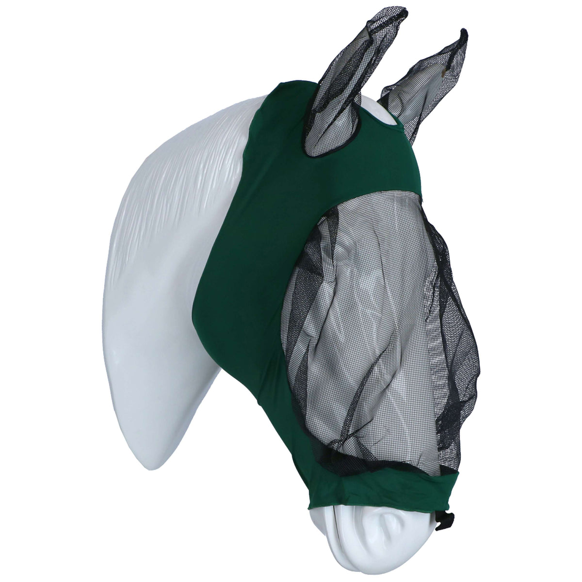 Weatherbeeta Fly Mask Deluxe Stretch with Ears Hunter/Black