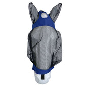 Weatherbeeta Fly Mask Deluxe Stretch with Ears Royal Blue/Black