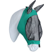 Weatherbeeta Fly Mask Deluxe Stretch with Ears Turquoise/Black