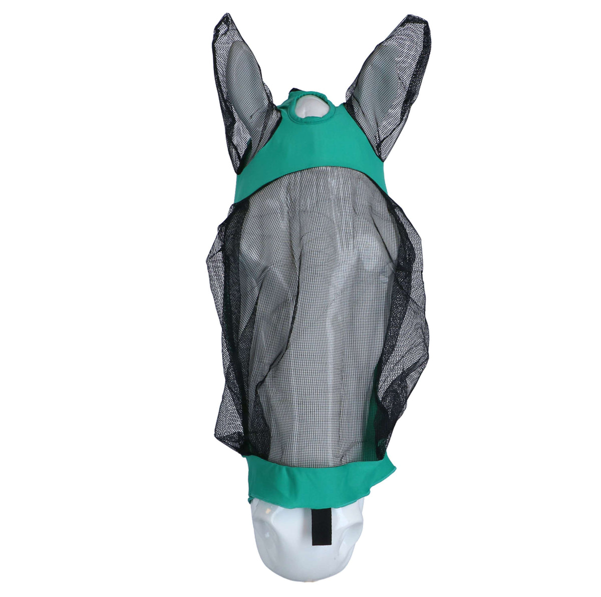 Weatherbeeta Fly Mask Deluxe Stretch with Ears Turquoise/Black