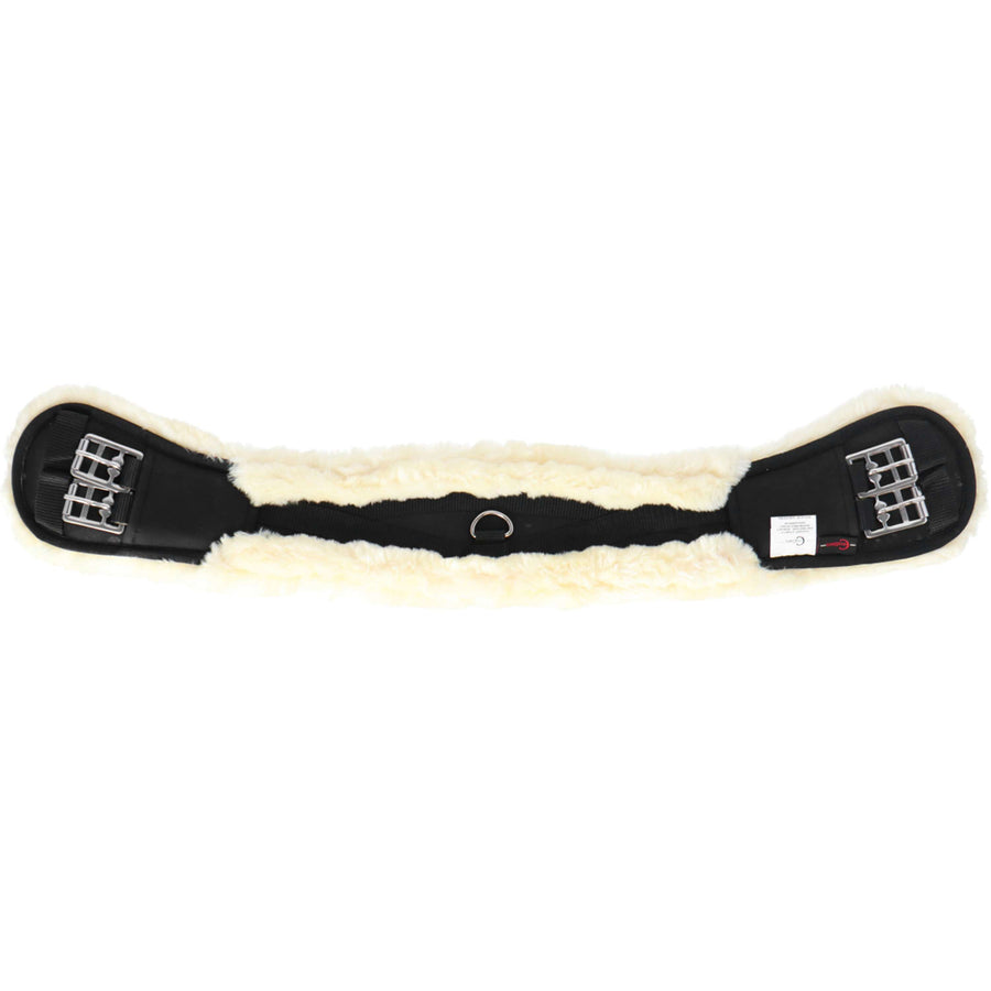 Covalliero Girth Faux Fur Black