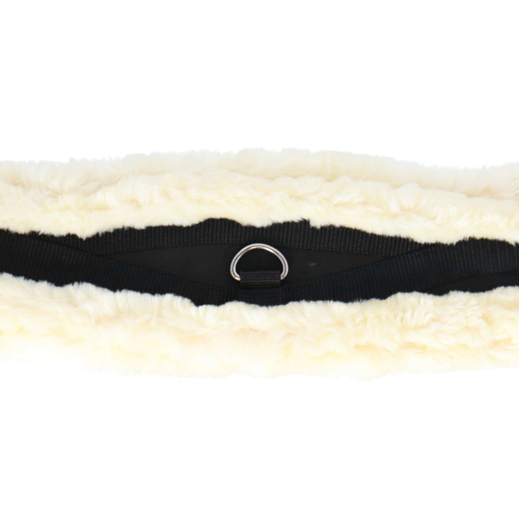 Covalliero Girth Faux Fur Black