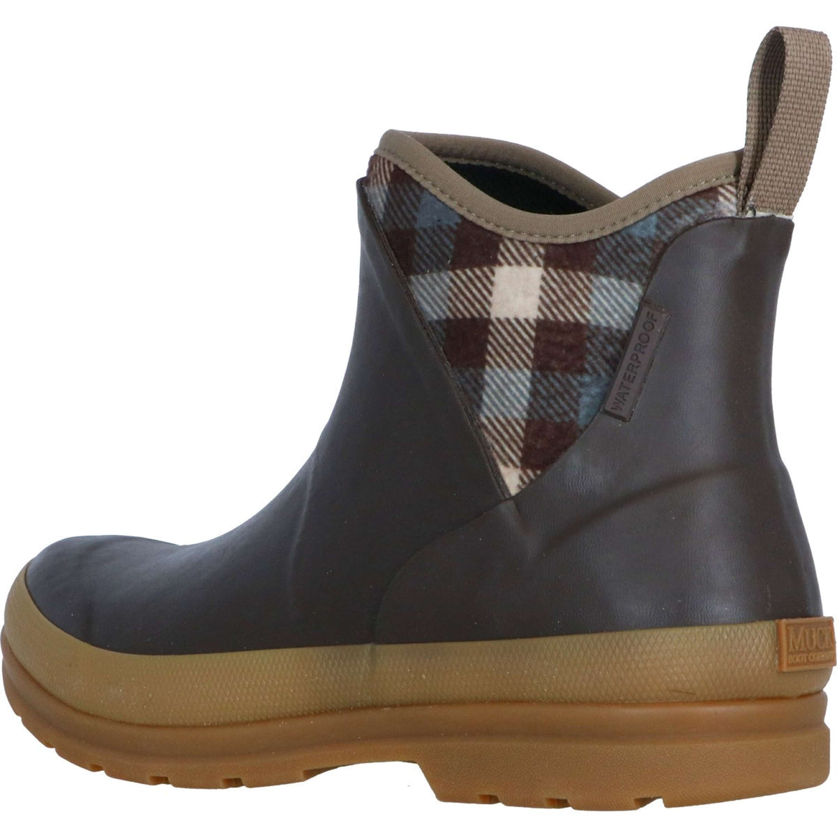 Muck Boot Originals Pull On Ankle Brown/Plaid