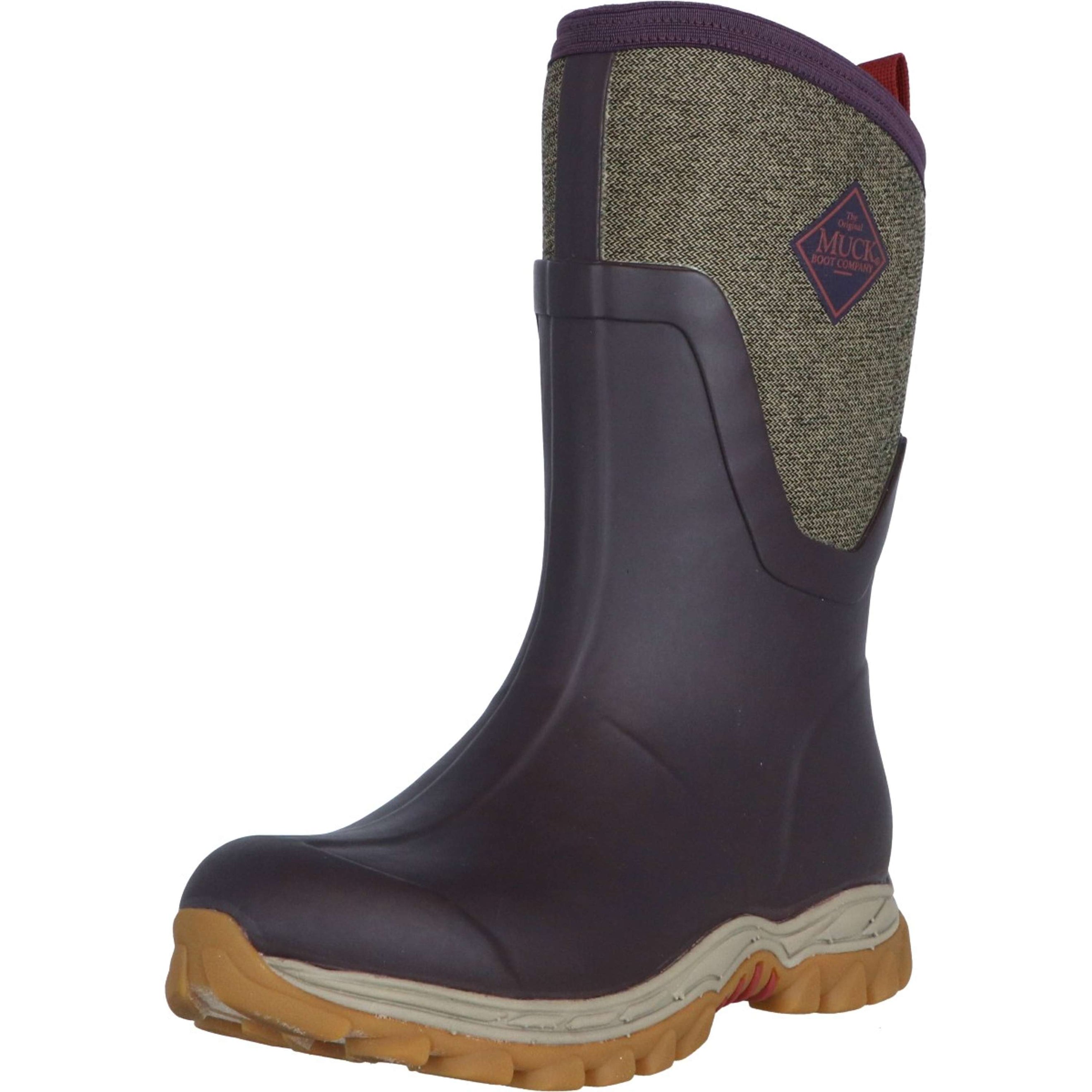 Muck Boot Arctic Sport II Mid Women Bordeaux/Tweed