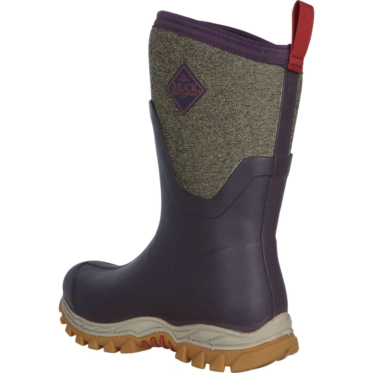 Muck Boot Arctic Sport II Mid Women Bordeaux/Tweed