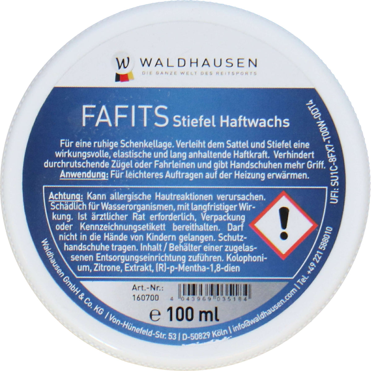 Waldhausen Adhesive Wax Fafits