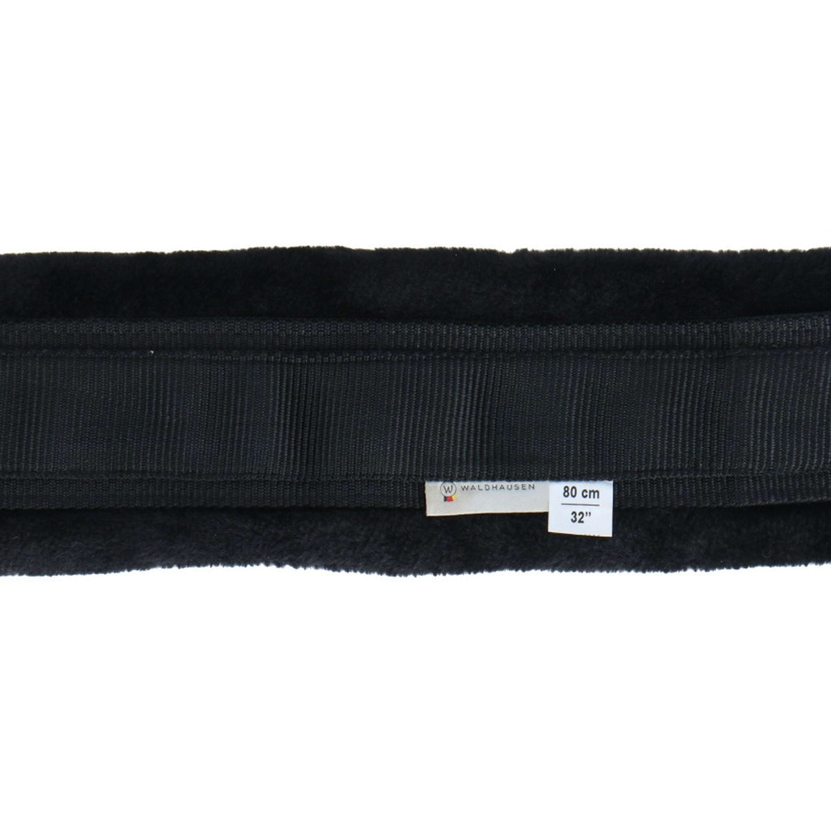 Waldhausen Short Girth with Teddy Fur Black