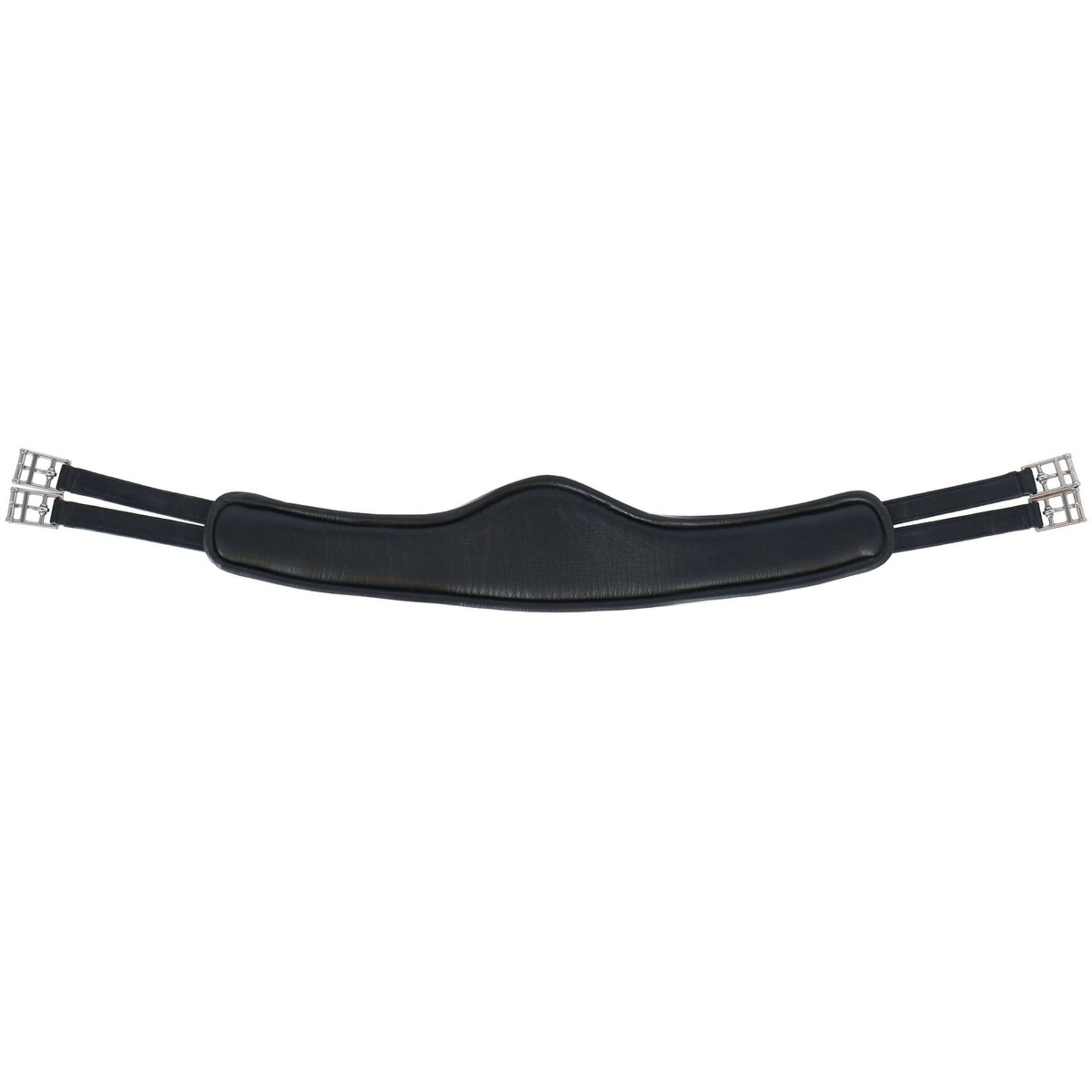 Waldhausen Girth Contour Leather Black Waldhausen Girth Contour Leather Black