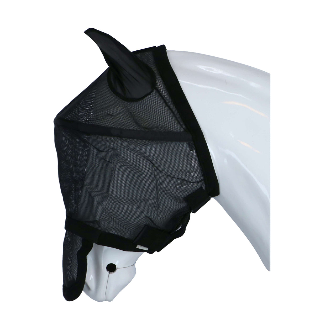 Waldhausen Fly Mask Premium Space with Ears and Nose Black