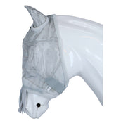 Waldhausen Fly Mask Premium with Ears and Tassels Silver Grey