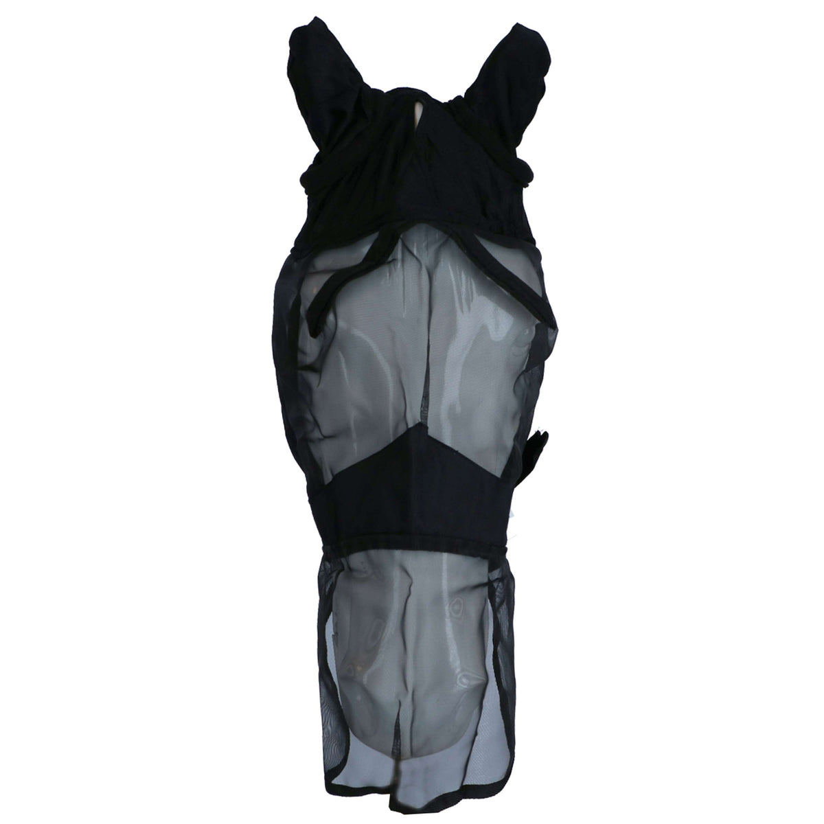 Waldhausen Fly Mask with Ears and Nose Black