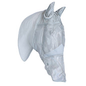 Waldhausen Fly Mask Premium with Ears and Nose Silver Grey