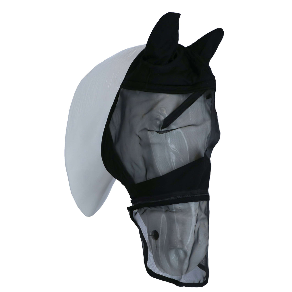 Waldhausen Fly Mask Premium 3 in 1 Black