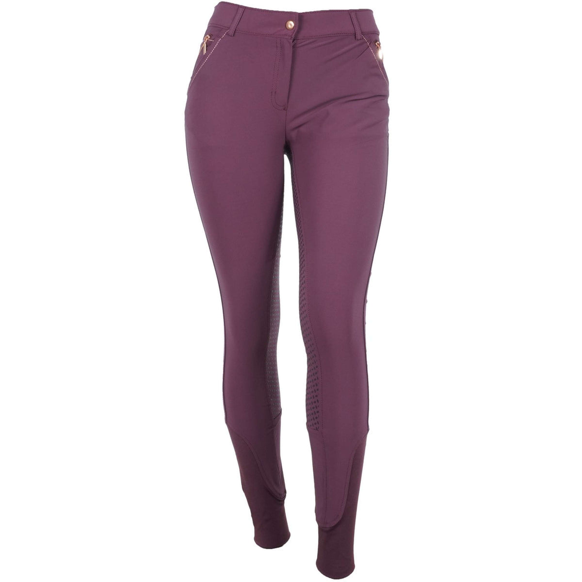 Harry's Horse Breeches Denici Cavalli Maroon Full Grip Bordeaux