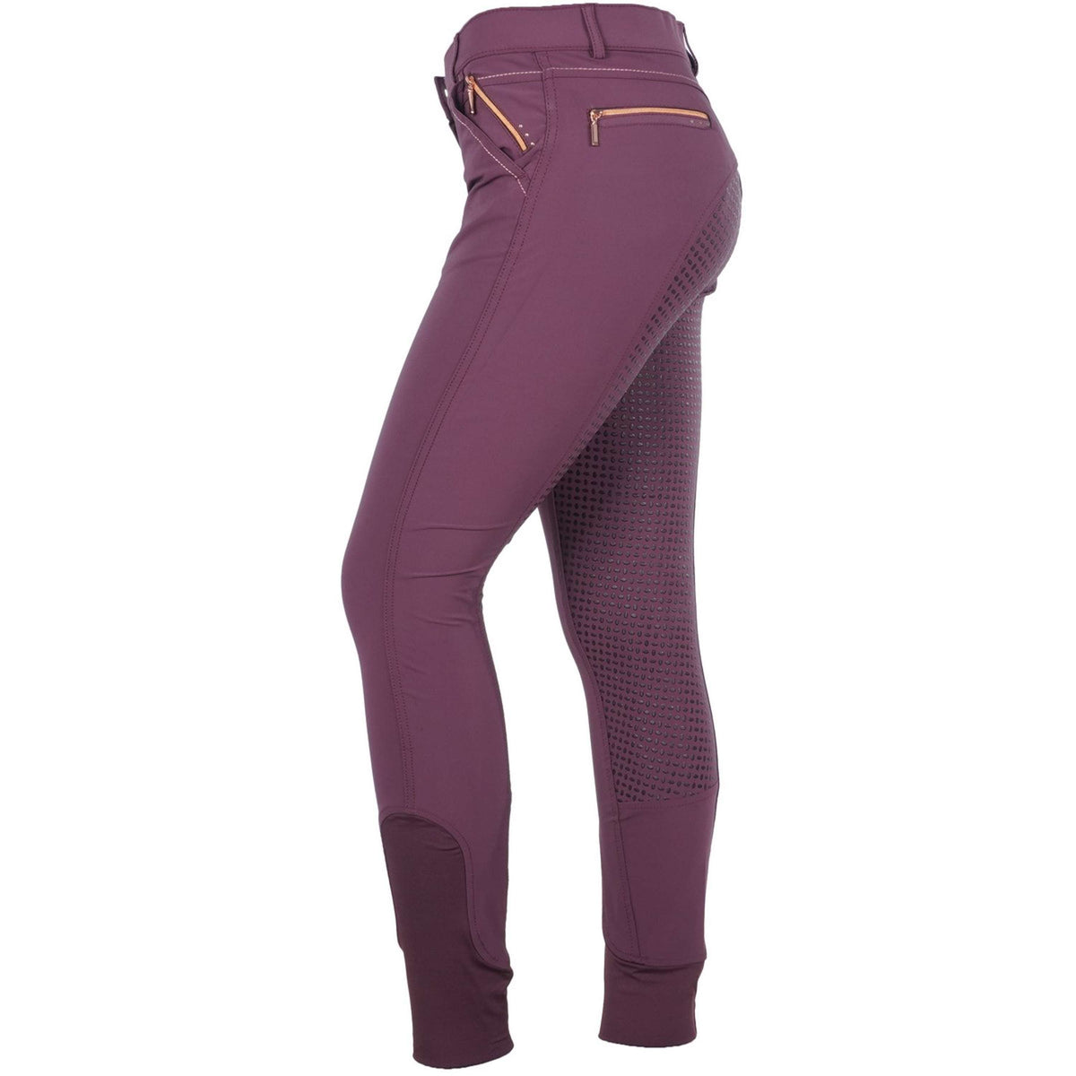 Harry's Horse Breeches Denici Cavalli Maroon Full Grip Bordeaux