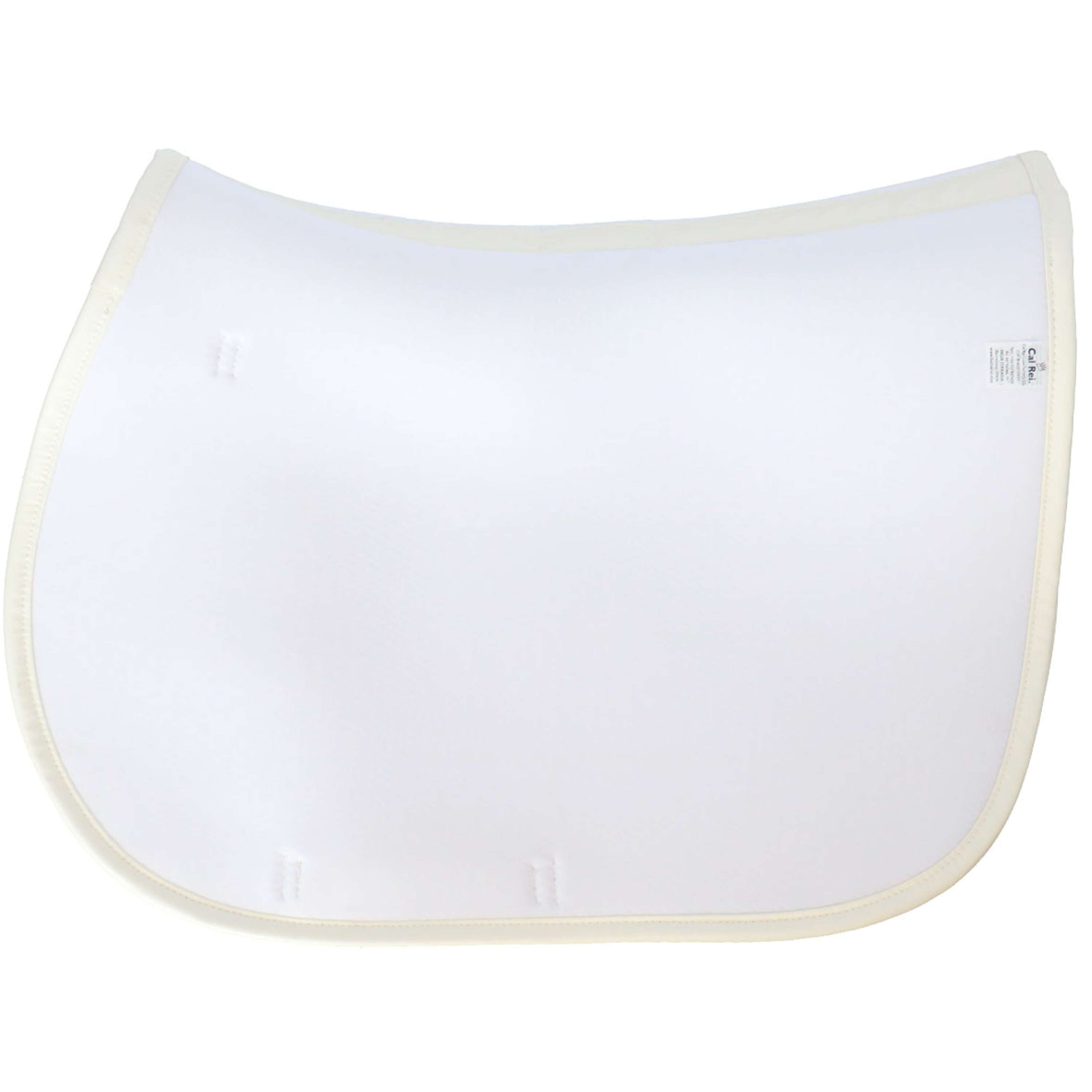 Cal Rei Saddlepad Topacio Jumping White