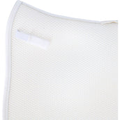 Cal Rei Saddlepad Diamond Dressage White/Silver