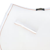 Cal Rei Saddlepad Diamond Jumping White/Bronze