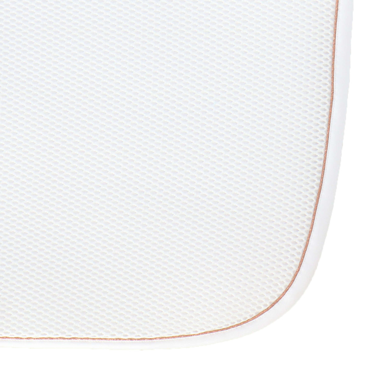 Cal Rei Saddlepad Diamond Jumping White/Bronze