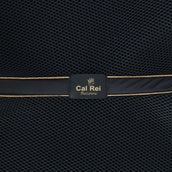 Cal Rei Saddlepad Diamond Jumping Black/Gold