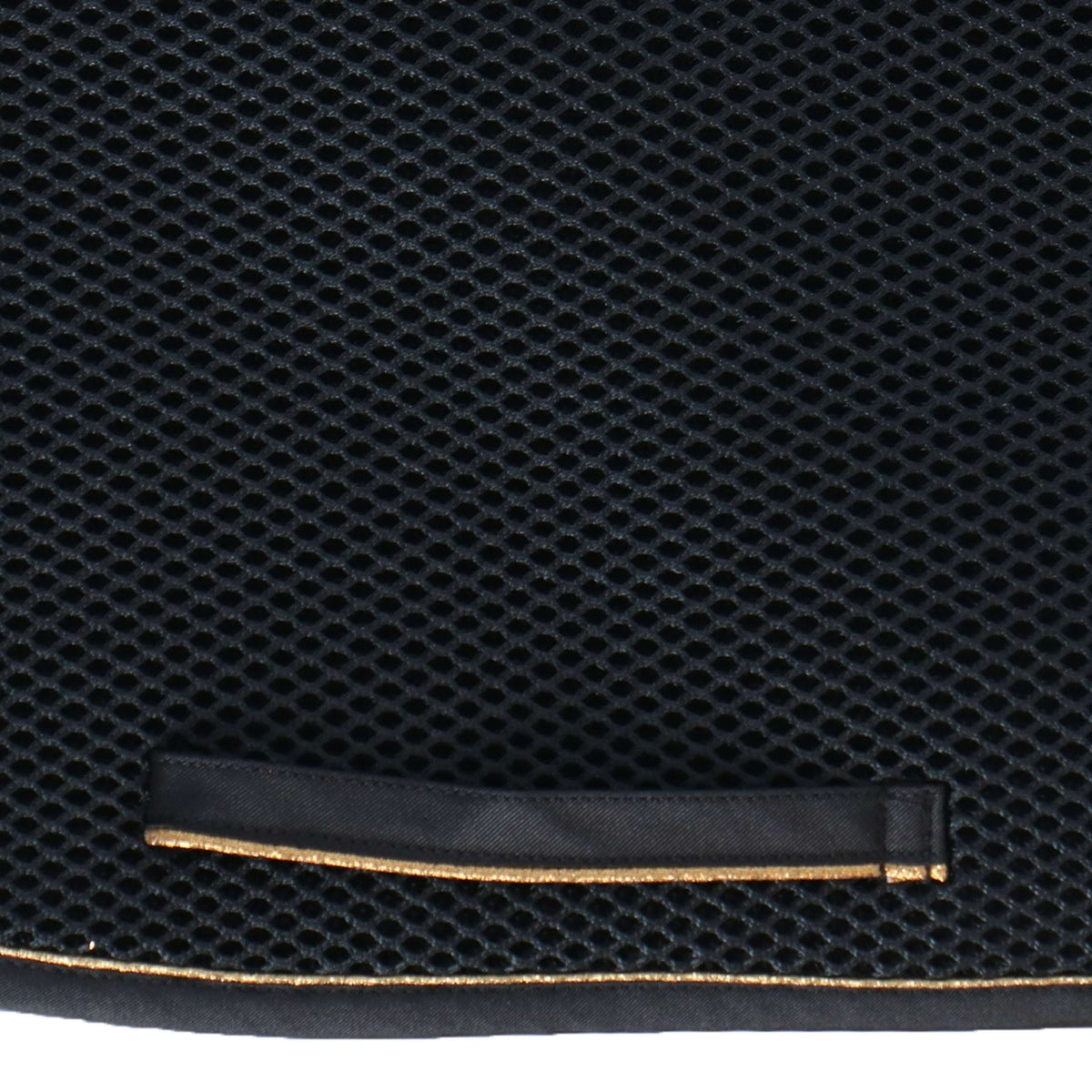 Cal Rei Saddlepad Diamond Jumping Black/Gold